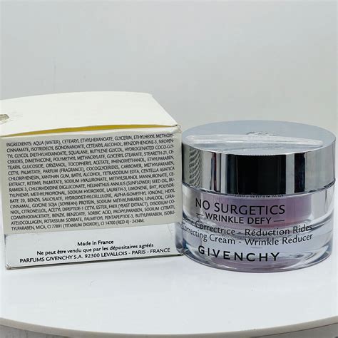 Givenchy No Surgetics Wrinkle Defy Correcting Cream 